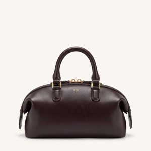 Arlo Top Handle Bag - Dark Brown