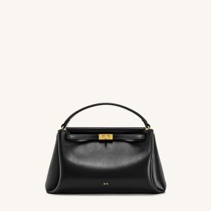 Carmen Top Handle Bag - Black