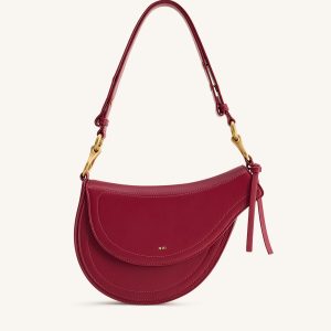 Ashlie Crossbody Bag - Burgundy