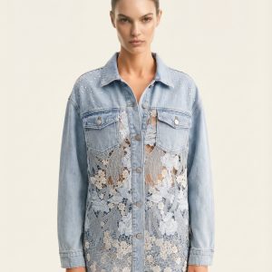 The Double Agent Denim Shirt - Light Blue
