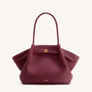 Hana Medium Tote Bag - Burgundy