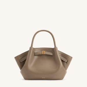 Hana Mini Tote Bag - Grayish Brown