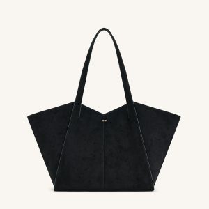 Kiana Large Capacity Tote Bag - Black