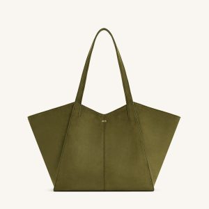 Kiana Large Capacity Tote Bag - Dark Olive