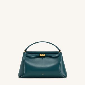 Carmen Top Handle Bag - Teal
