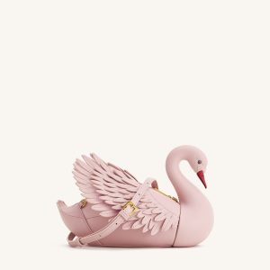 Alani Swan Shaped Crossbody Bag - Light Pink