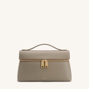 Thea Top Handle Bag - Mocha Grey Brown