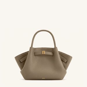 Hana Mini Tote Bag - Mud Gray