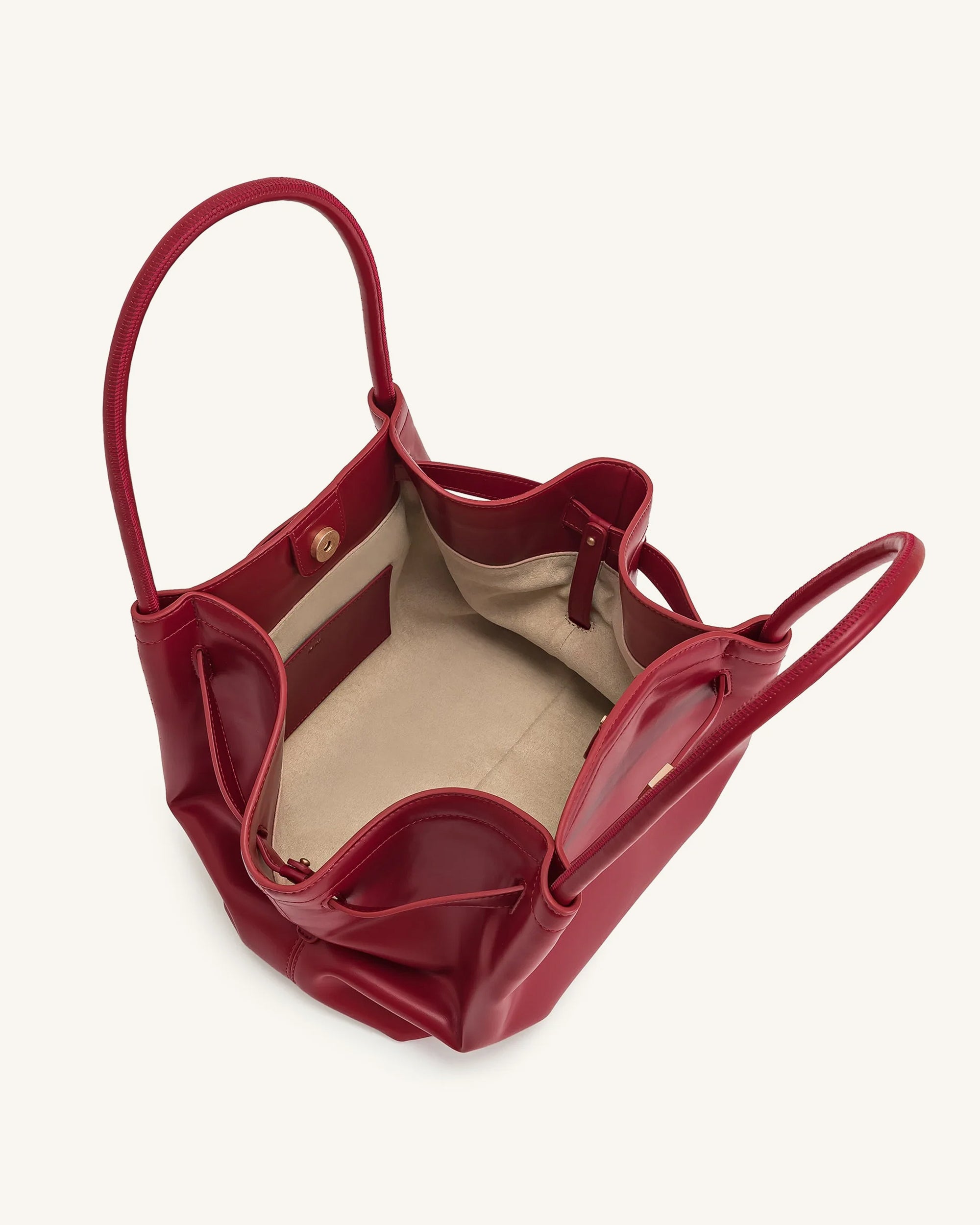 Hana Large Tote Bag - Claret - Image 4