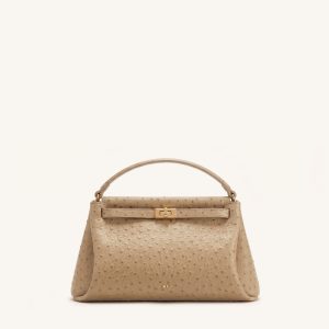 Carmen Top Handle Bag - Earth Brown