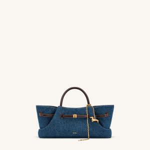 Maeve Tote Bag - Blue Denim