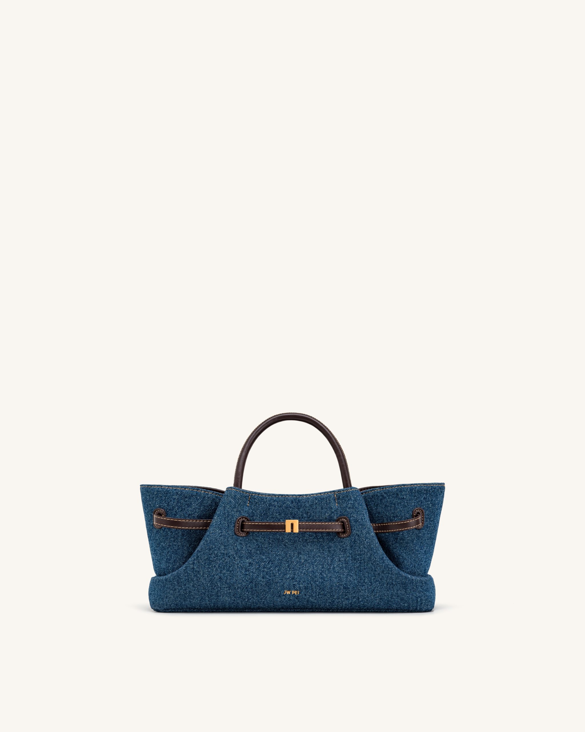 Maeve Tote Bag - Blue Denim - Image 2