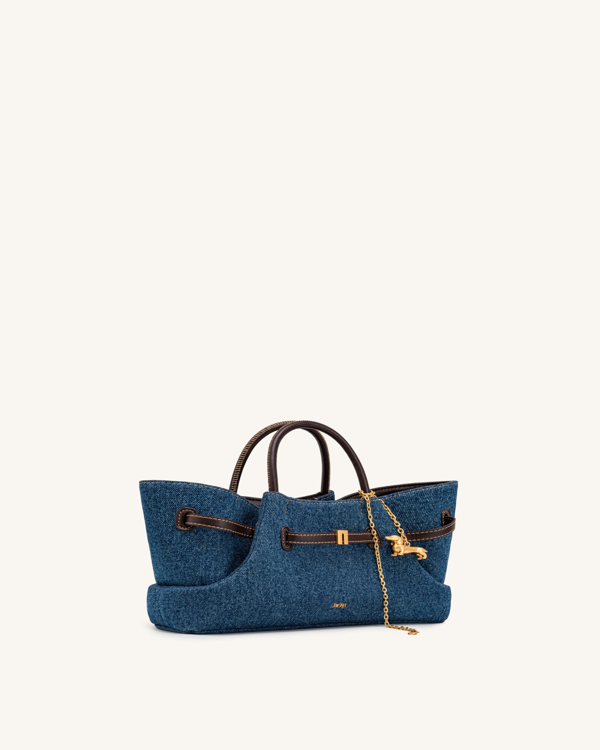 Maeve Tote Bag - Blue Denim - Image 3