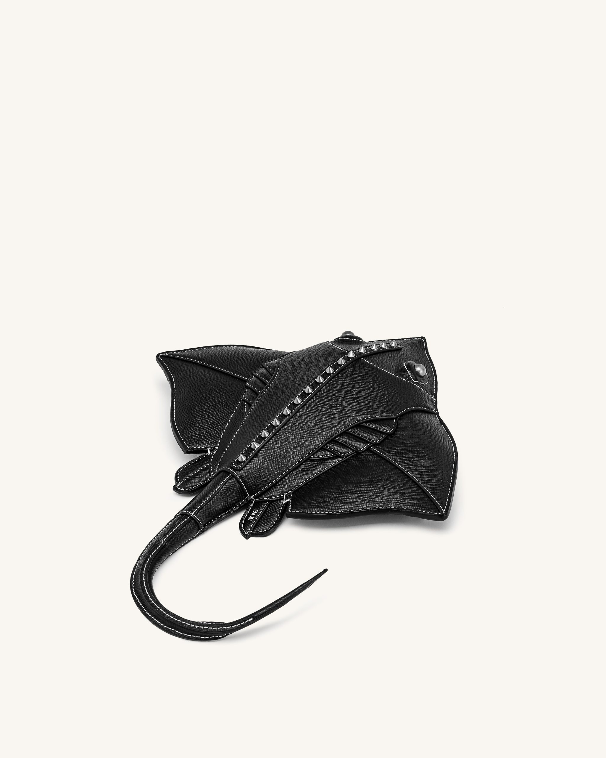 Odelle Manta Ray Crossbody Bag - Black