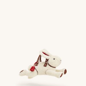 Bella Bunny Shaped Top Handle Bag - White