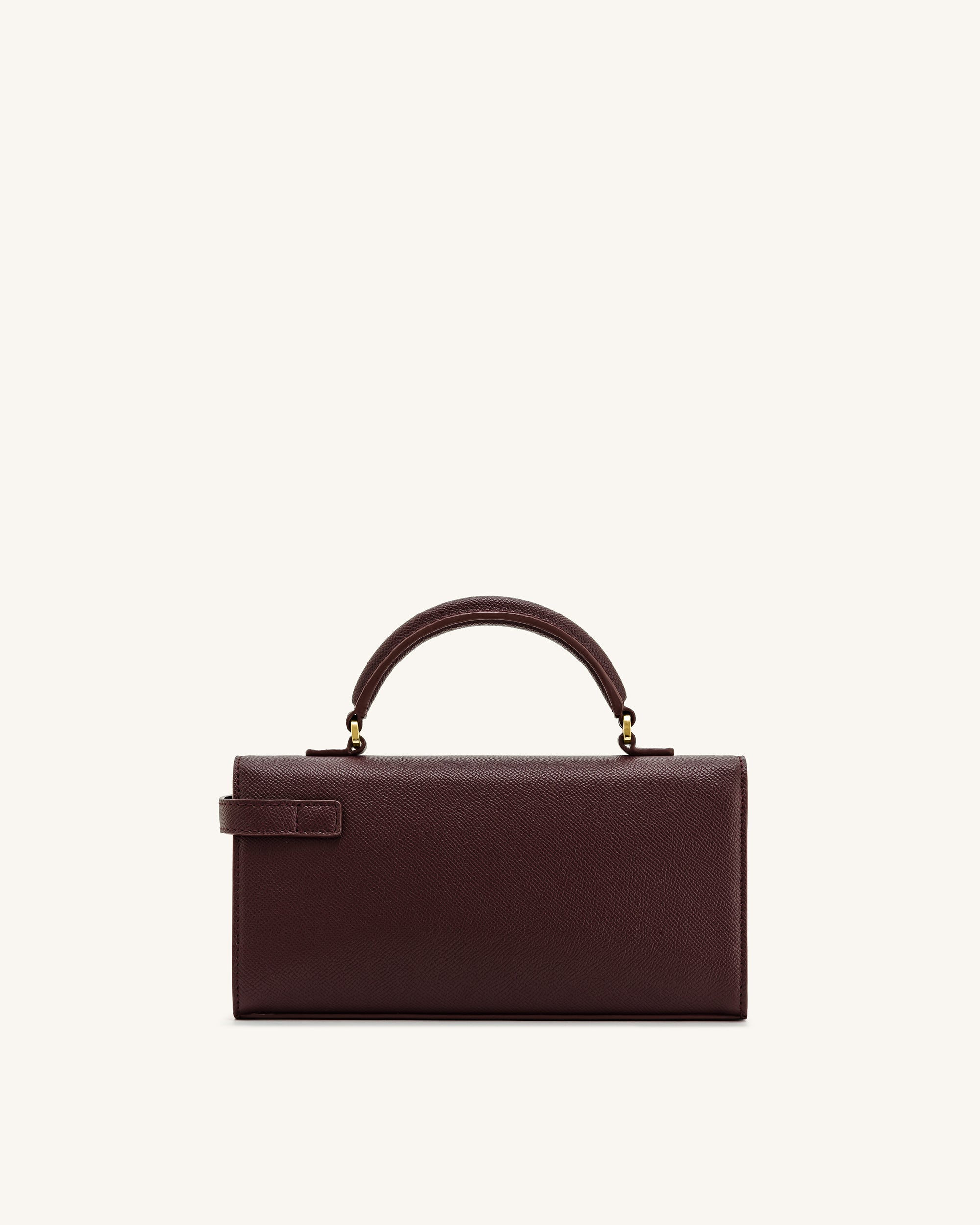Keyla Top Handle Bag - Deep Burgundy - Image 3