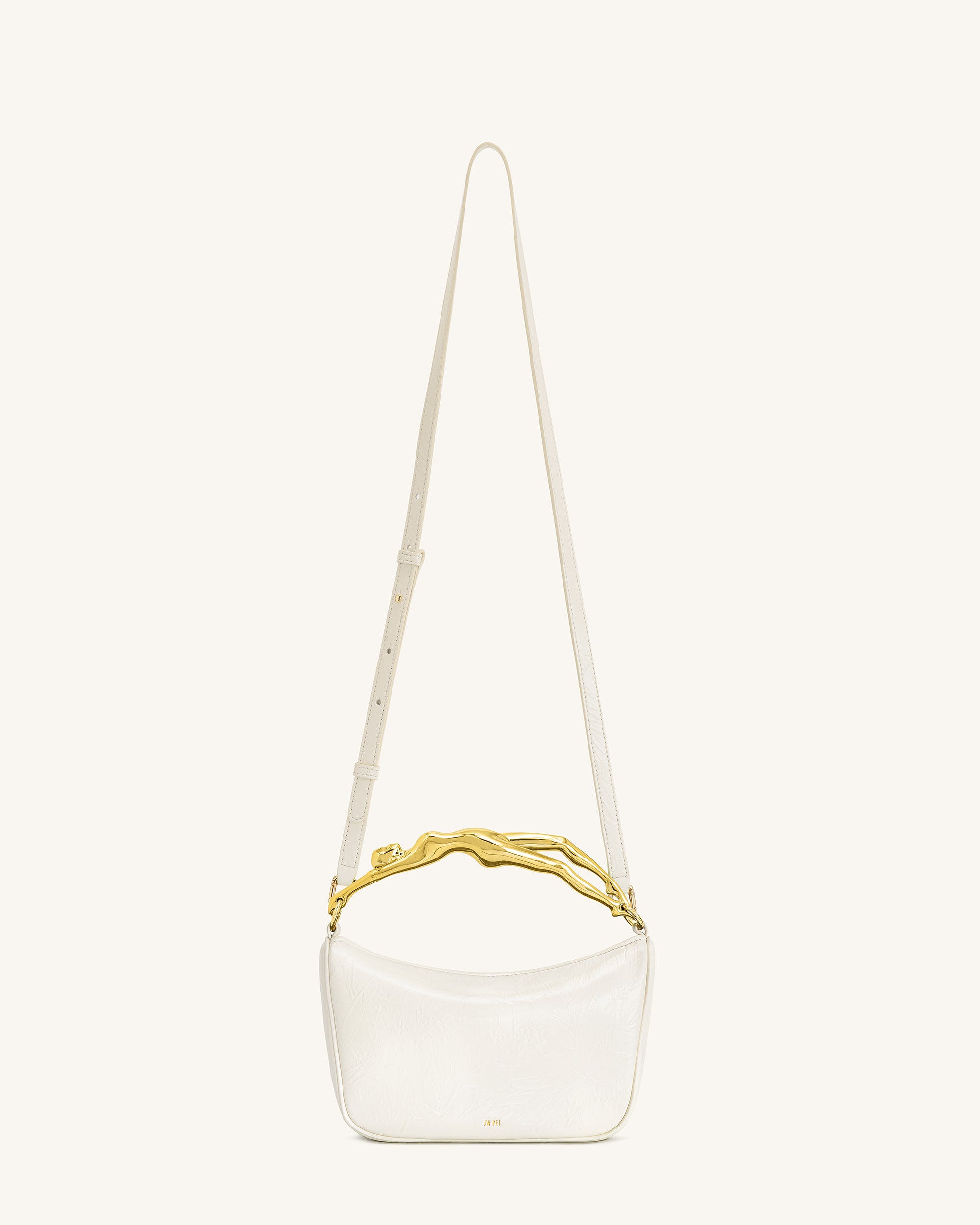 Jenny Human-shaped Handle Handbag - White - Image 2