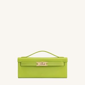 Bria Structured Top Handle Bag - Green