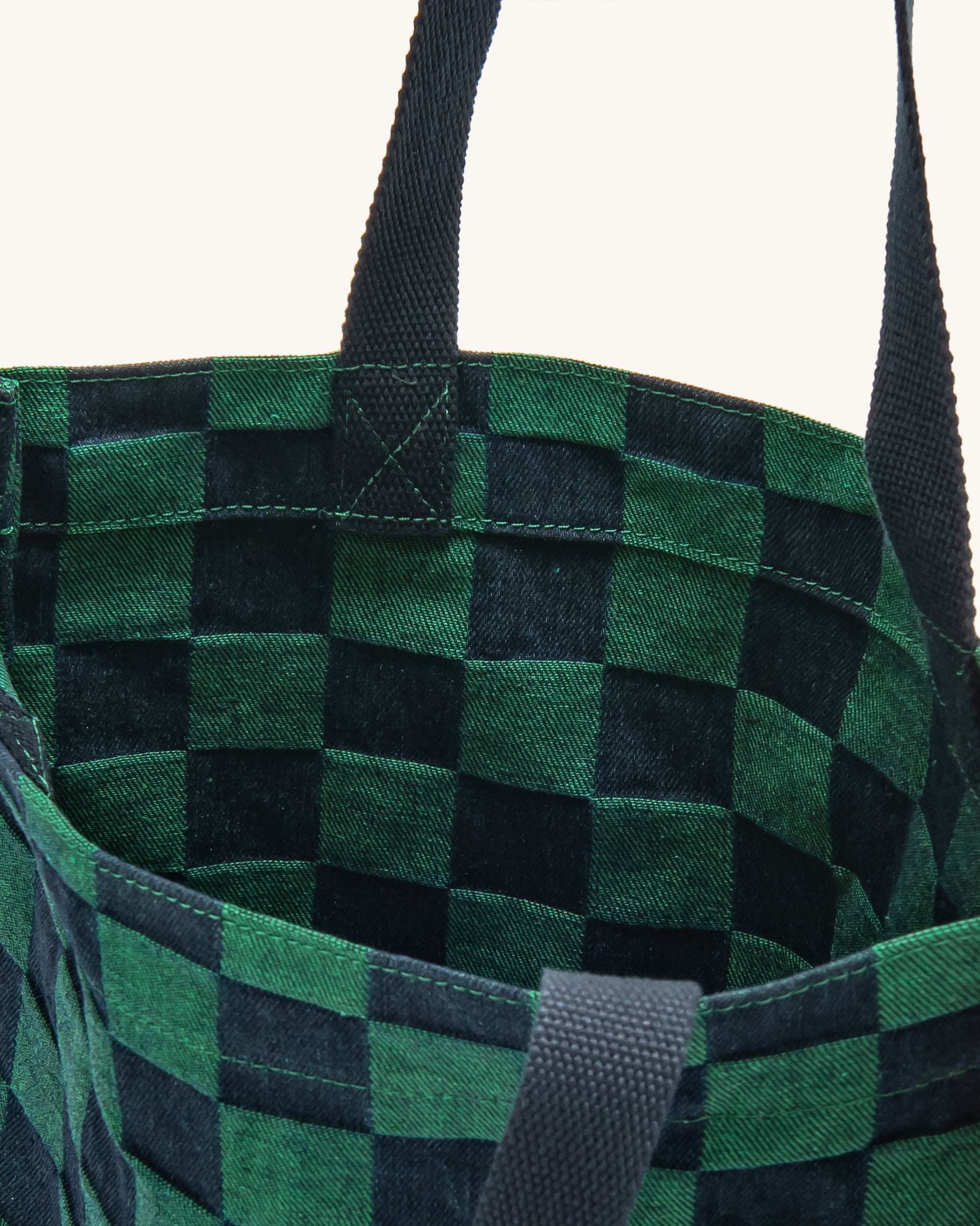 Rayna Cloth Tote Bag - Jungle Green - Image 3
