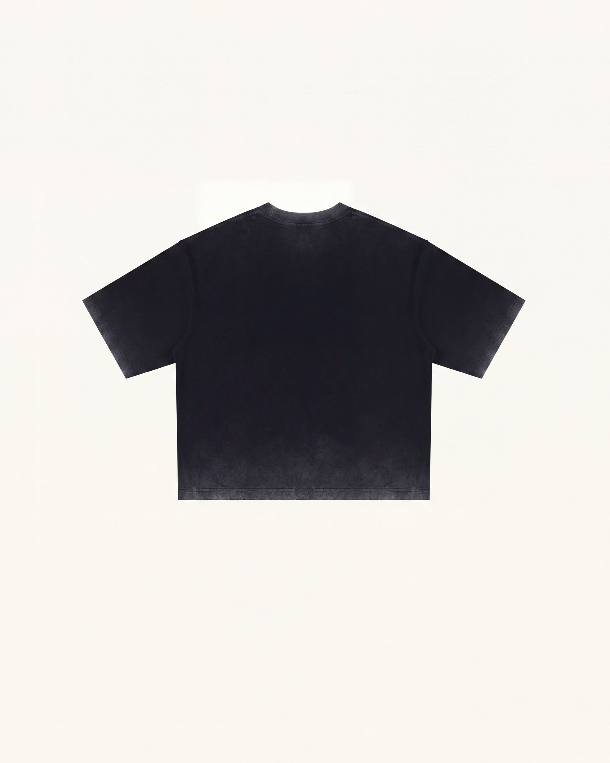 Cherish Crystal Bow Boxy Tee - Faded Black - Image 3