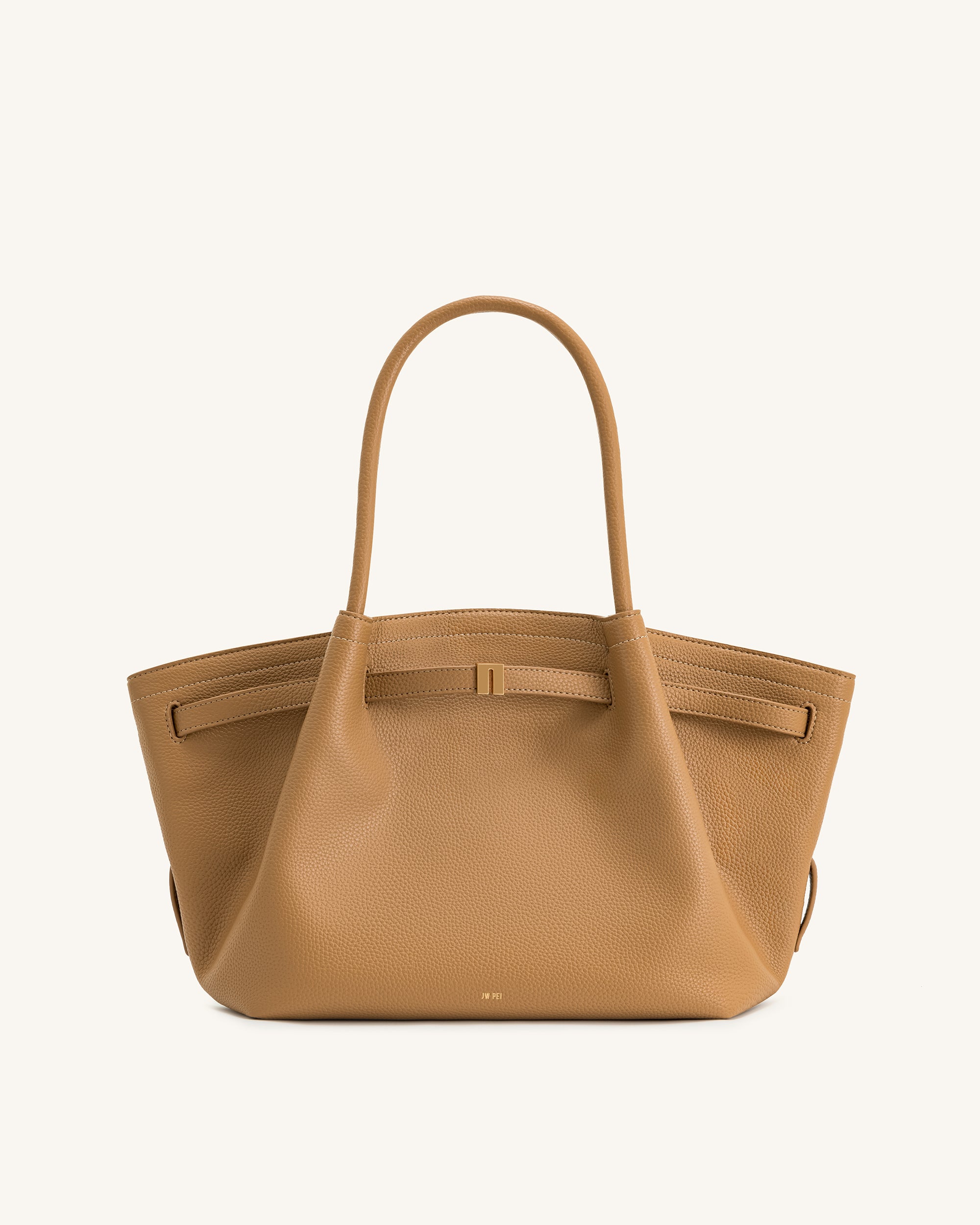 Hana Medium Tote Bag - Latte Color - Image 2