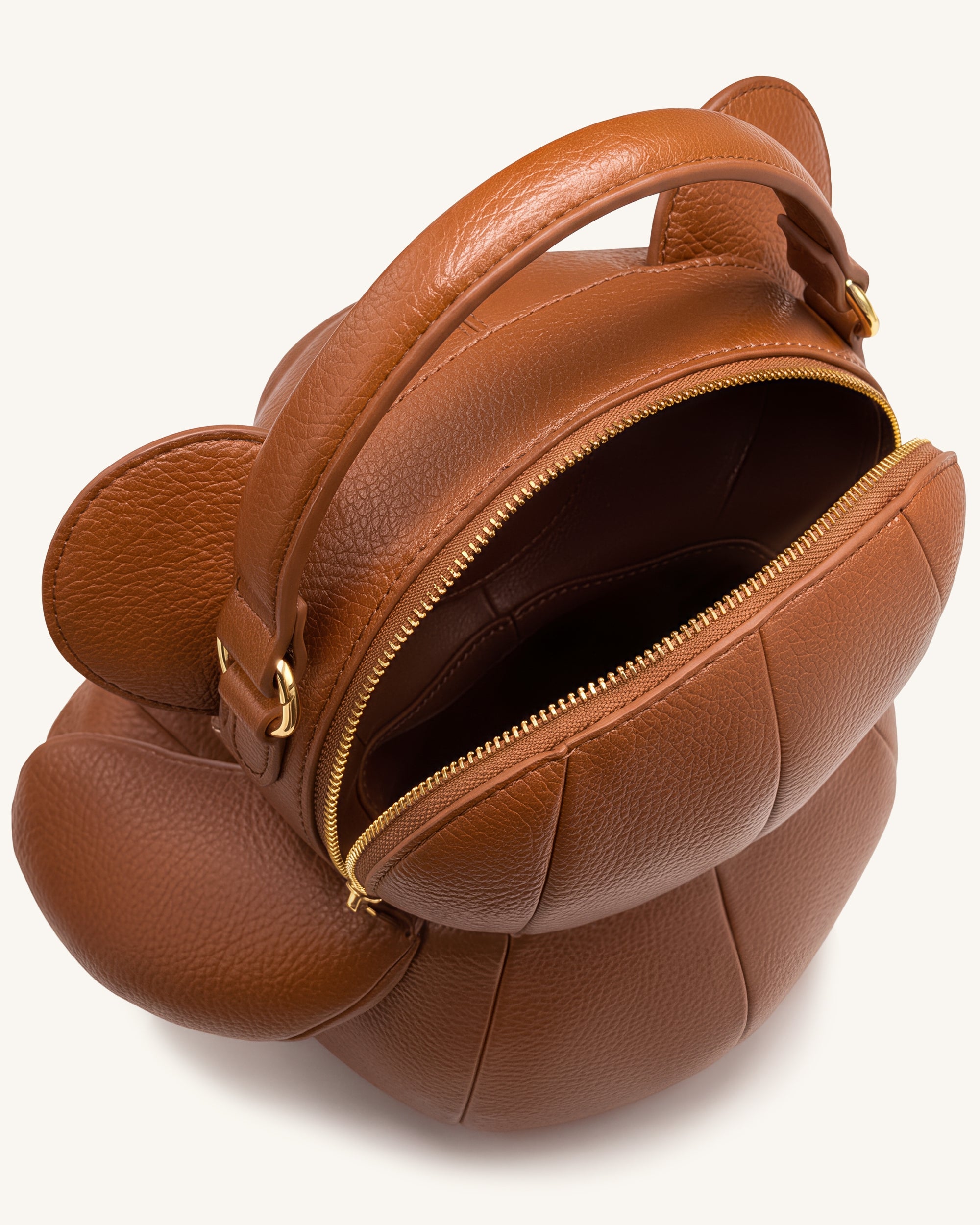Teddy Bear Novelty Crossbody Bag - Brown - Image 4