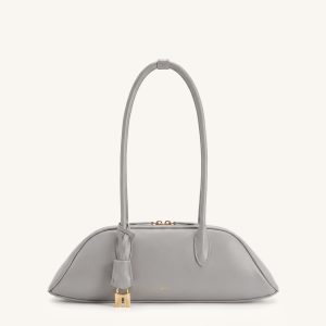 Zora Shoulder Bag - Light Grey