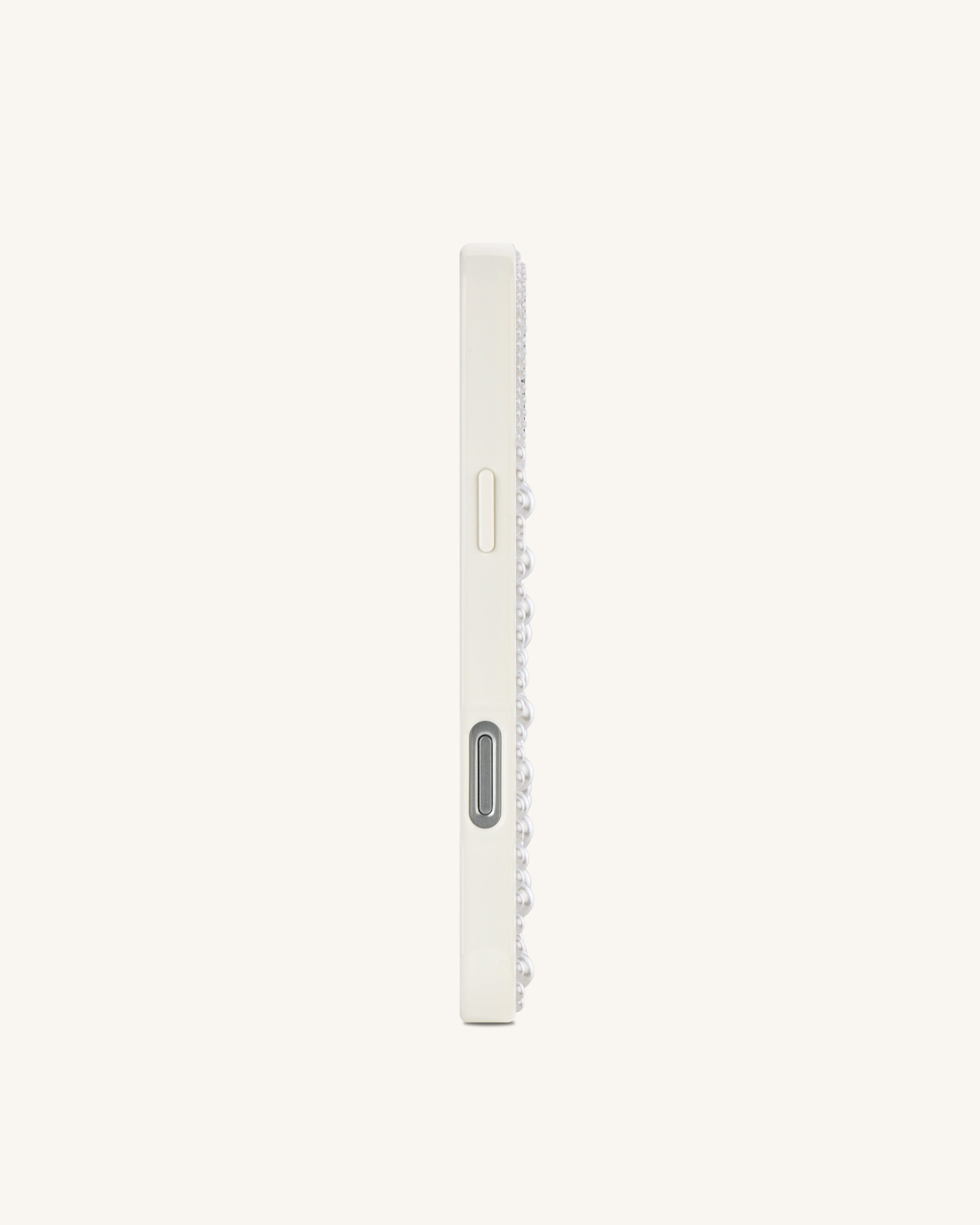 Pearl Orchid Floral Phone Case - White - Image 3