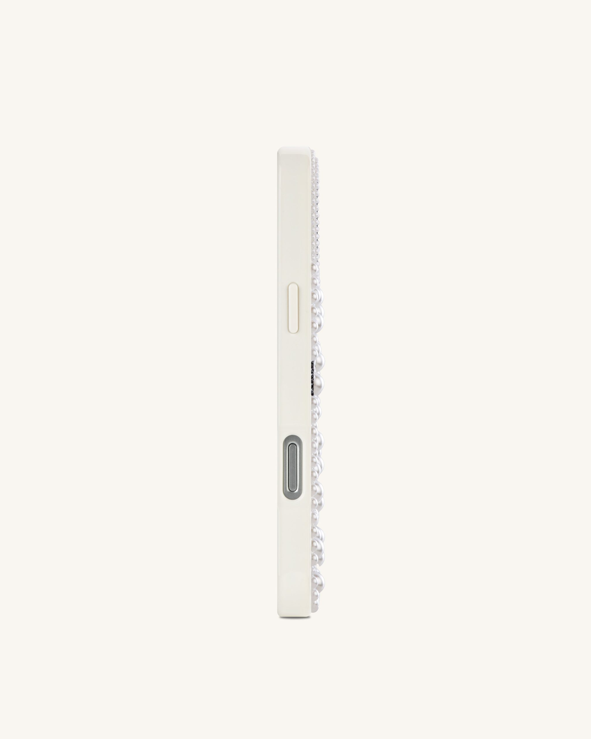 Zebra Star Pearl Phone Case - White - Image 3