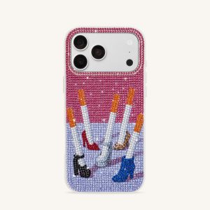 Cigarette Heels Phone Case - Pink