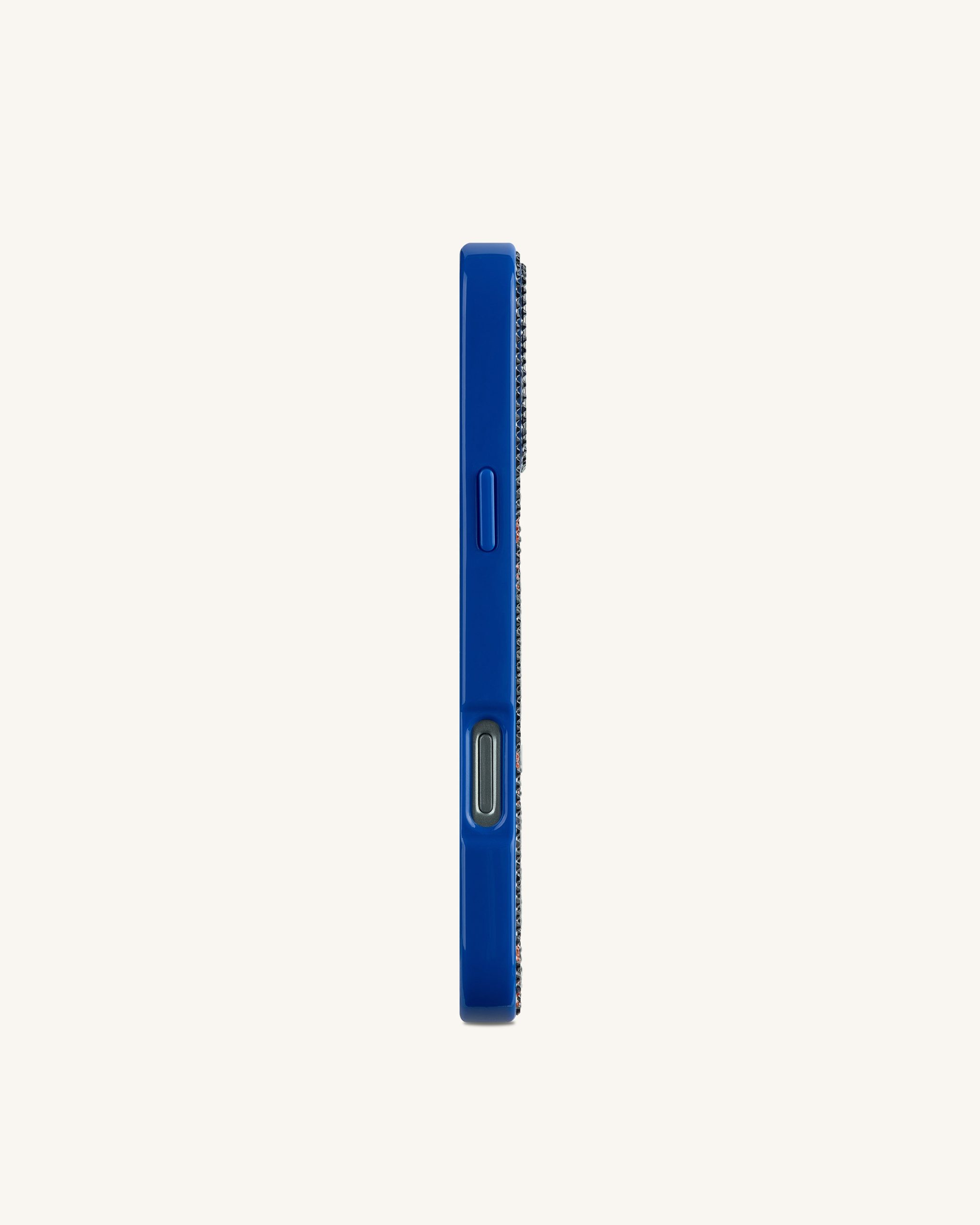 Starfish Rhinestone Phone Case - Blue - Image 3