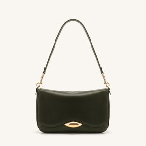 Sofia Classic Flap Shoulder Bag - Green